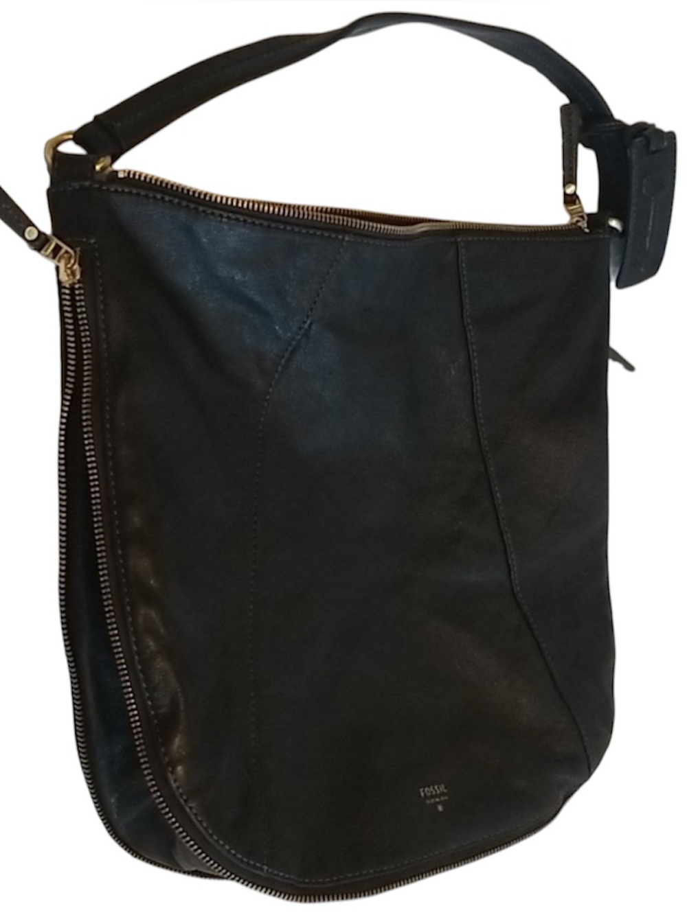 Fossil Gwen Hobo Bag Genuine Leather Y2K Purse